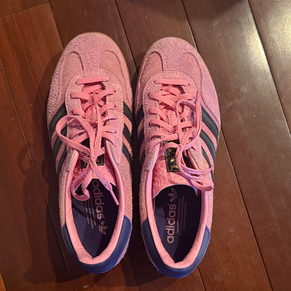 Adidas Pink and Black Sneakers